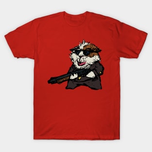 Secret Agent Guinea Pig T-Shirt